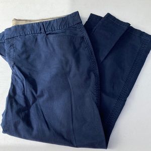 Like new navy pants size 26
